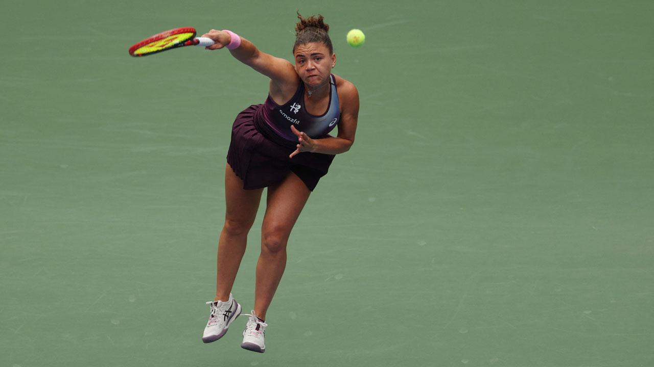 US Open 2026: Italian Paolini opens campaign with victory Jasmine Paolini of Italy serves against Veronika Erjavec of Slovenia during their Women's Singles First Round match on Day One of the 2026 US Open at USTA Billie Jean King National Tennis Center in the Flushing neighborhood of the Queens borough of New York City. Pic/AFP