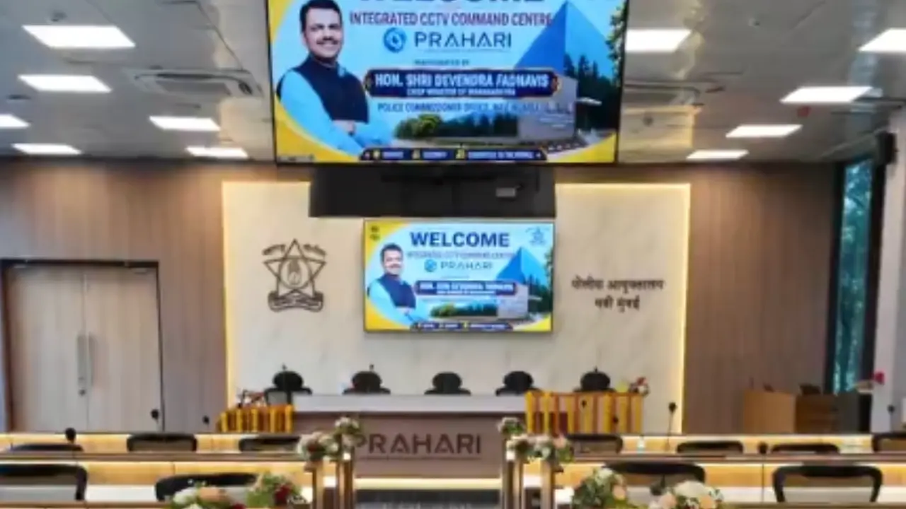 Navi Mumbai Police launch ‘Prahari CCTV Command Centre' to improve public safety With real-time surveillance capabilities, the system will provide the Navi Mumbai Police with greater oversight of developments across the city, officials said. Pic/videograb (@Navimumpolice)