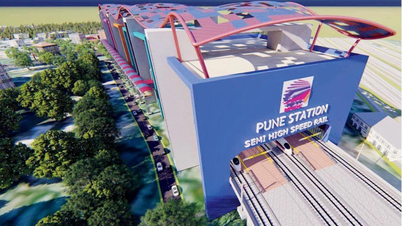 Maharashtra forms expert panel to review Pune-Nashik rail route impact on GMRT The original route passed close to the GMRT facility near Narayangaon. File Pic