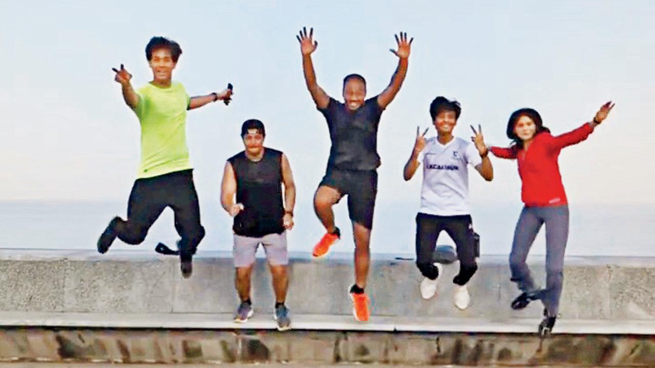How Mumbai's hobby clubs are helping strangers become lifelong friends Members of Not a Run Club at the Worli Promenade. PICS COURTESY/NOT A RUN CLUB