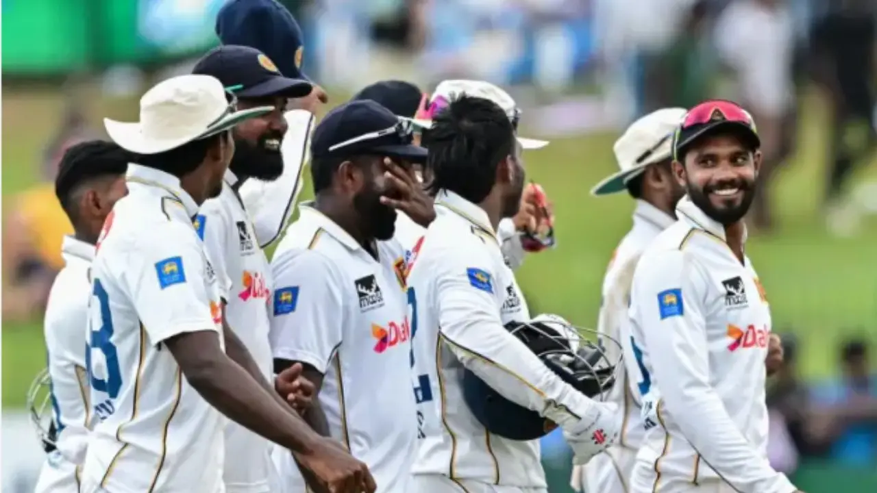 Sri Lanka Test Team (Pic: X/SL Cricket)