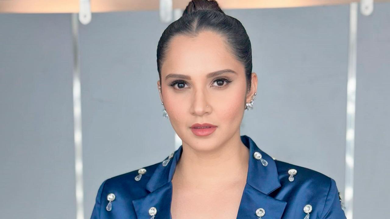 Sania Mirza gets social for son Izhaan Sania Mirza. Pic/Sania’s Instagram