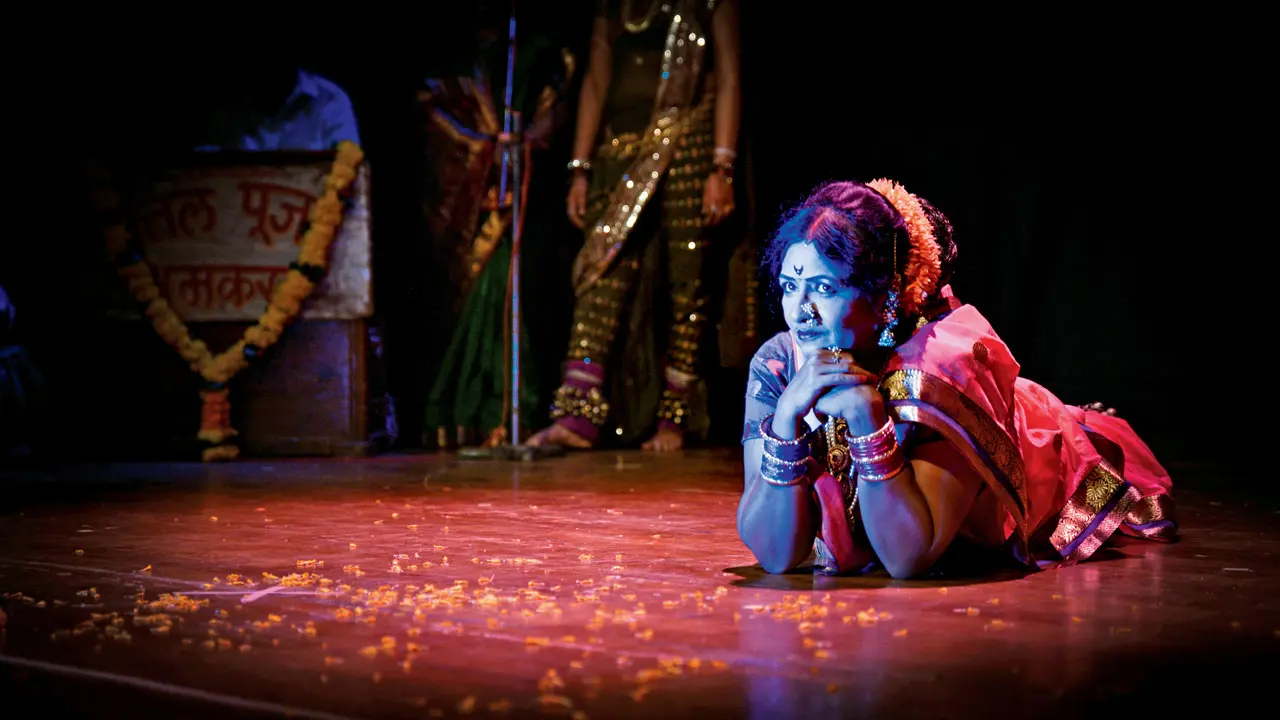 Immerse in this festival that uniquely celebrates lavani and Shakuntala Nagarkar Shakuntalabai Nagarkar performs a Lavani