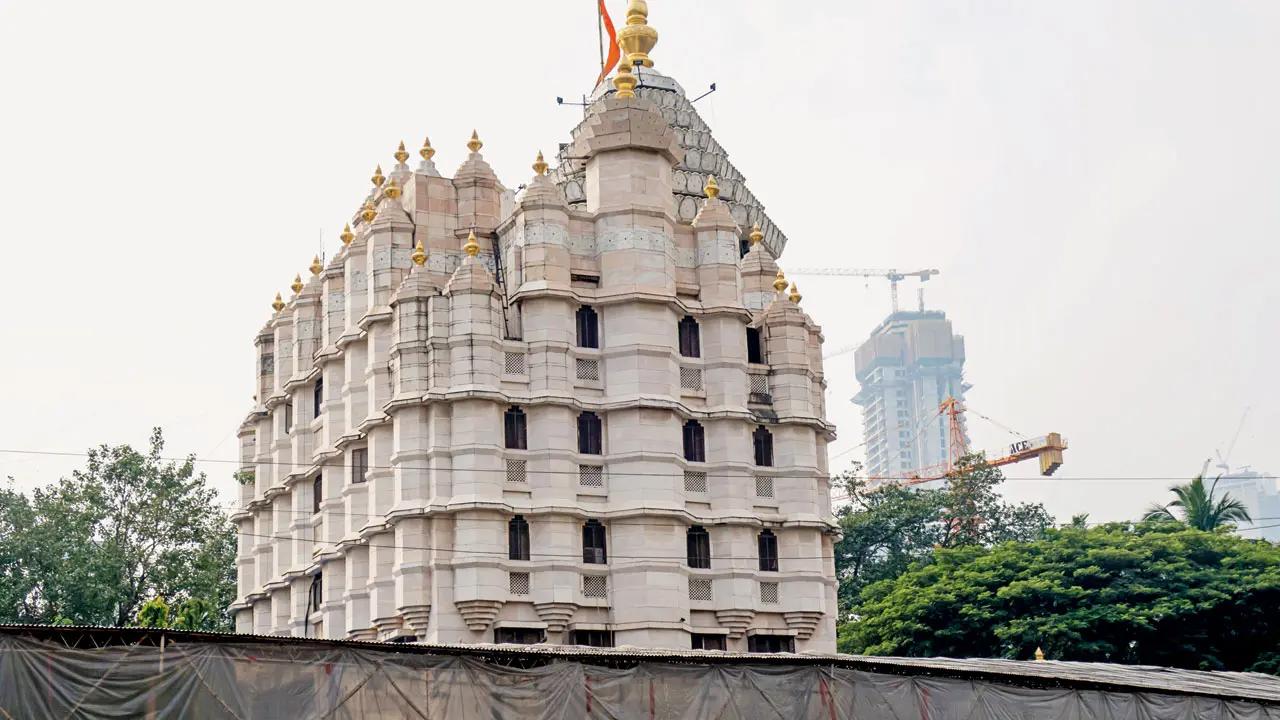 Mumbai: Siddhivinayak Temple Trust seeks audit amid donation theft allegations Siddhivinayak Temple. File Pic