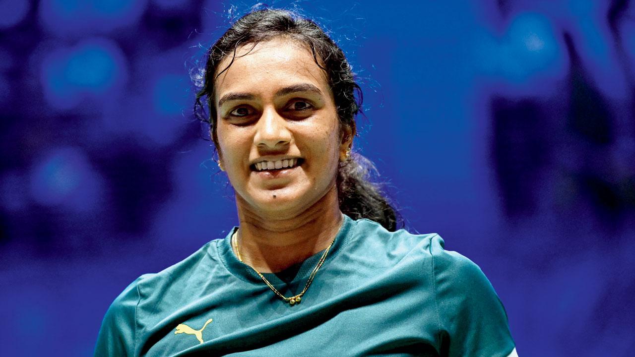PV Sindhu. Pic/AFP
