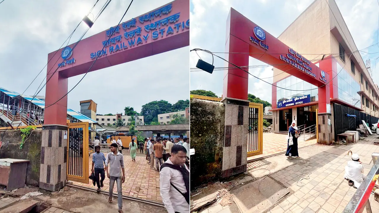 Mid-Day Impact: BMC covers dangerous open drain near Sion station Before: The uncovered drain Jayraj Bhosale fell into; (right) After: The fixed drain cover following the mid-day report on Friday. Pics/Ritika Gondhalekar
