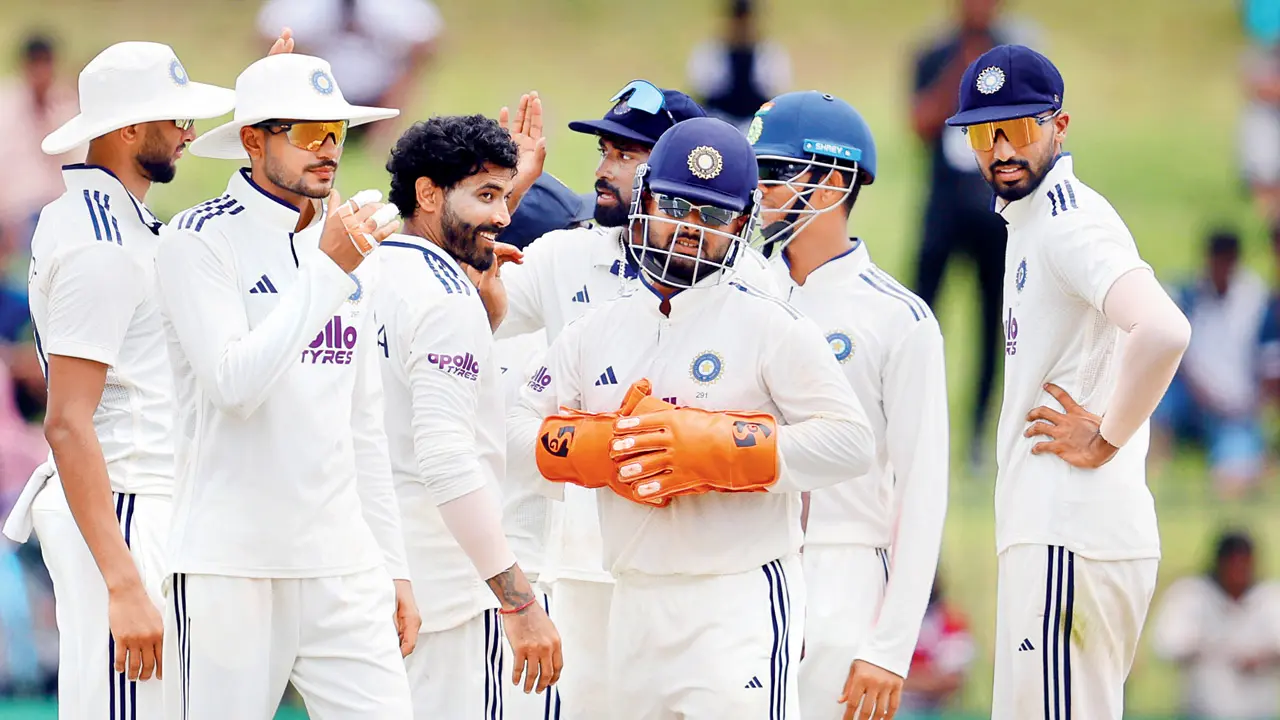 India players during Day Five of the second Test against Sri Lanka at the SSC Ground in Colombo on Thursday. PIC/BCCI