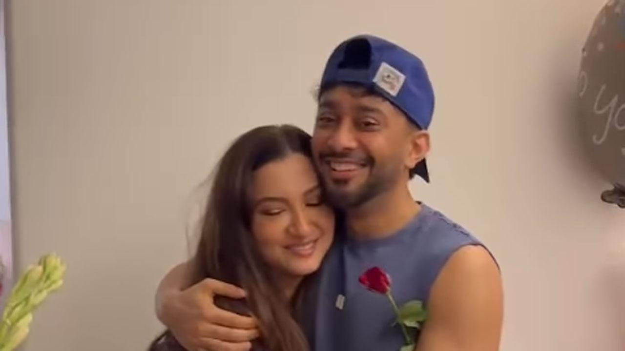 Zaid Darbar calls himself 'lucky' in sweet birthday wish for wife Gauahar Khan Picture Courtesy/Zaid Darbar's Instagram account