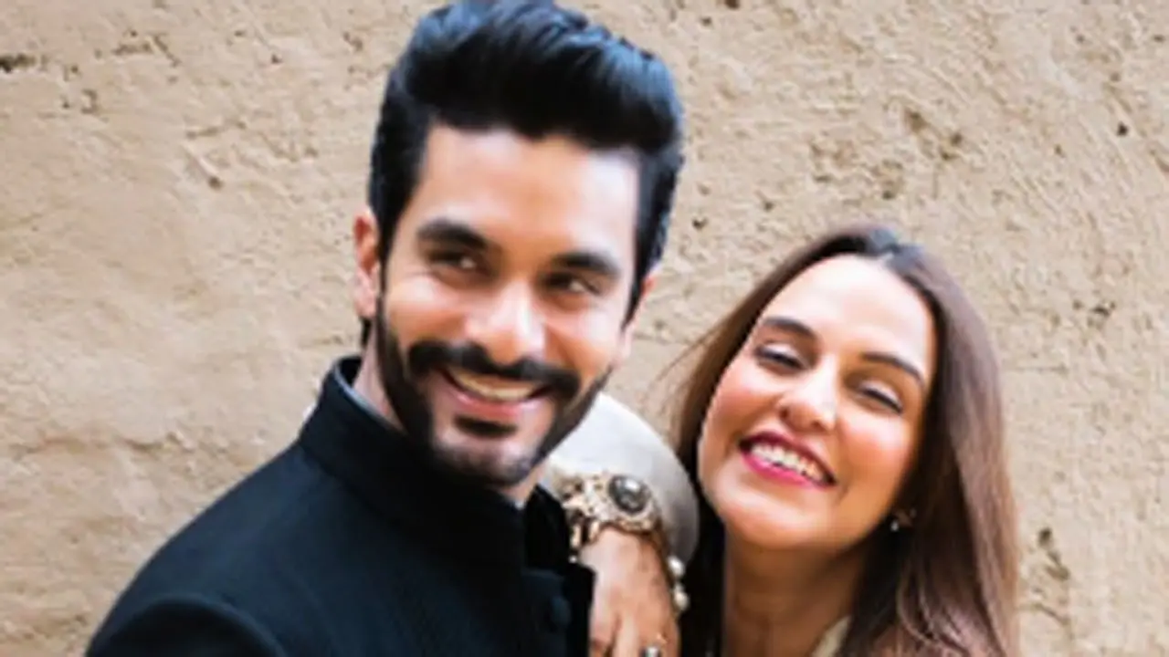 Angad Bedi showers birthday love on wife Neha Dhupia Pic/Angad Bedi via Instagram