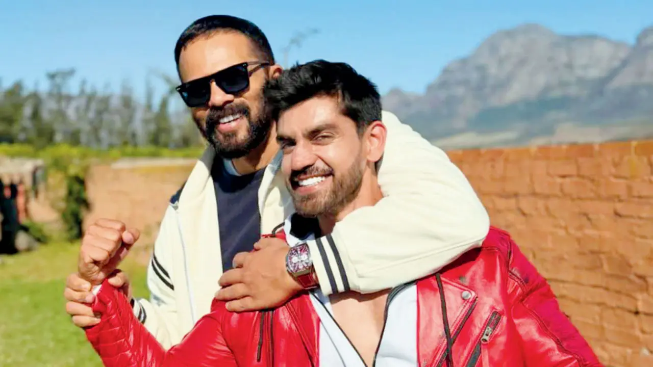 Khatron Ke Khiladi 15: Avinash Mishra opens up about conquering his fears (L-R) Rohit Shetty and Avinash Mishra in ‘KKK’