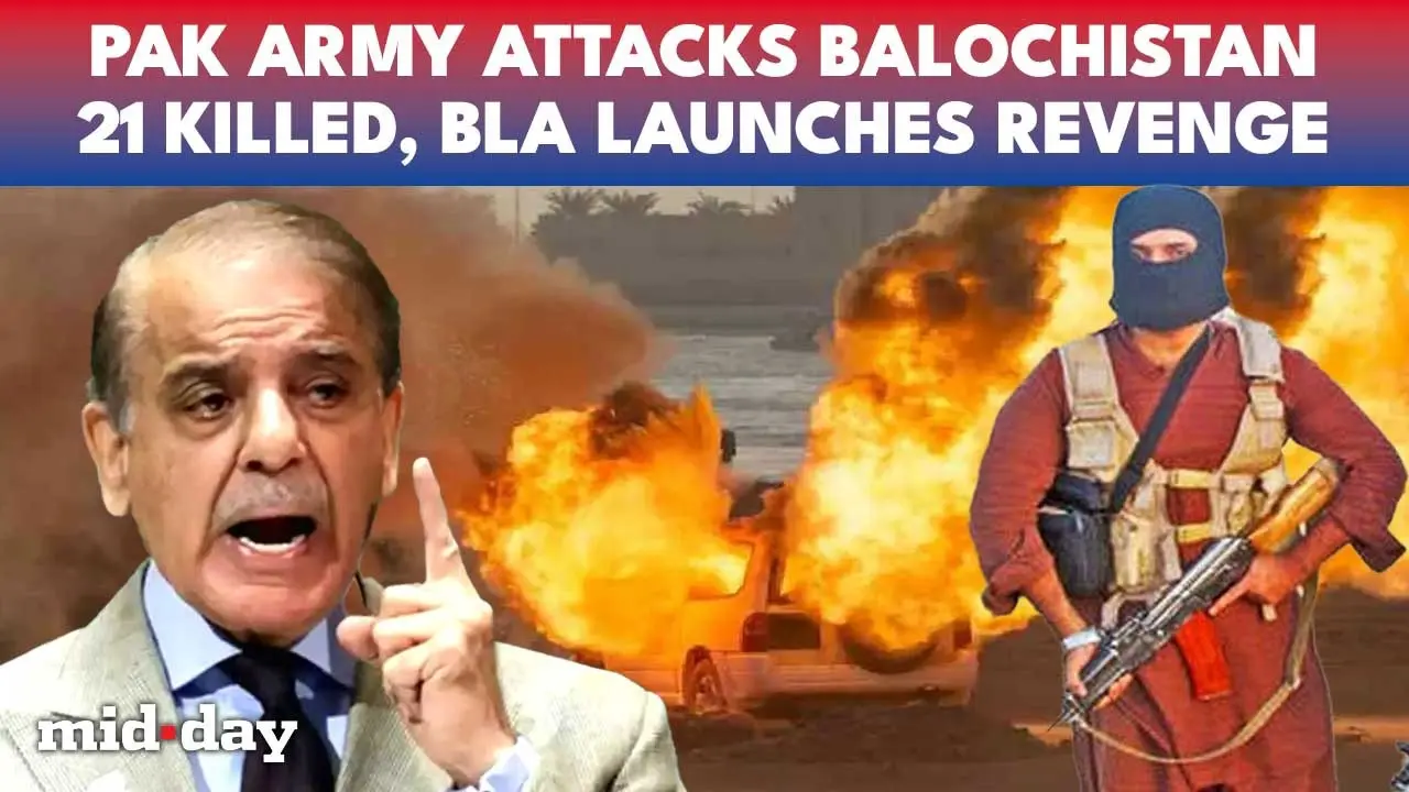 Pakistan drops bombs in Balochistan province killing 21, BLA hits back