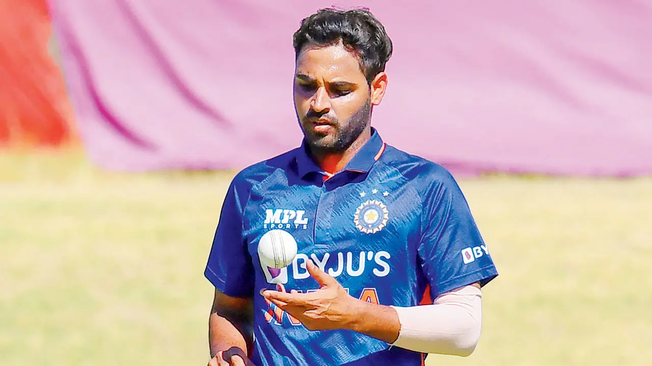 Bhuvneshwar Kumar expresses views on his potential ODI comeback Bhuvneshwar Kumar. Pic/AFP