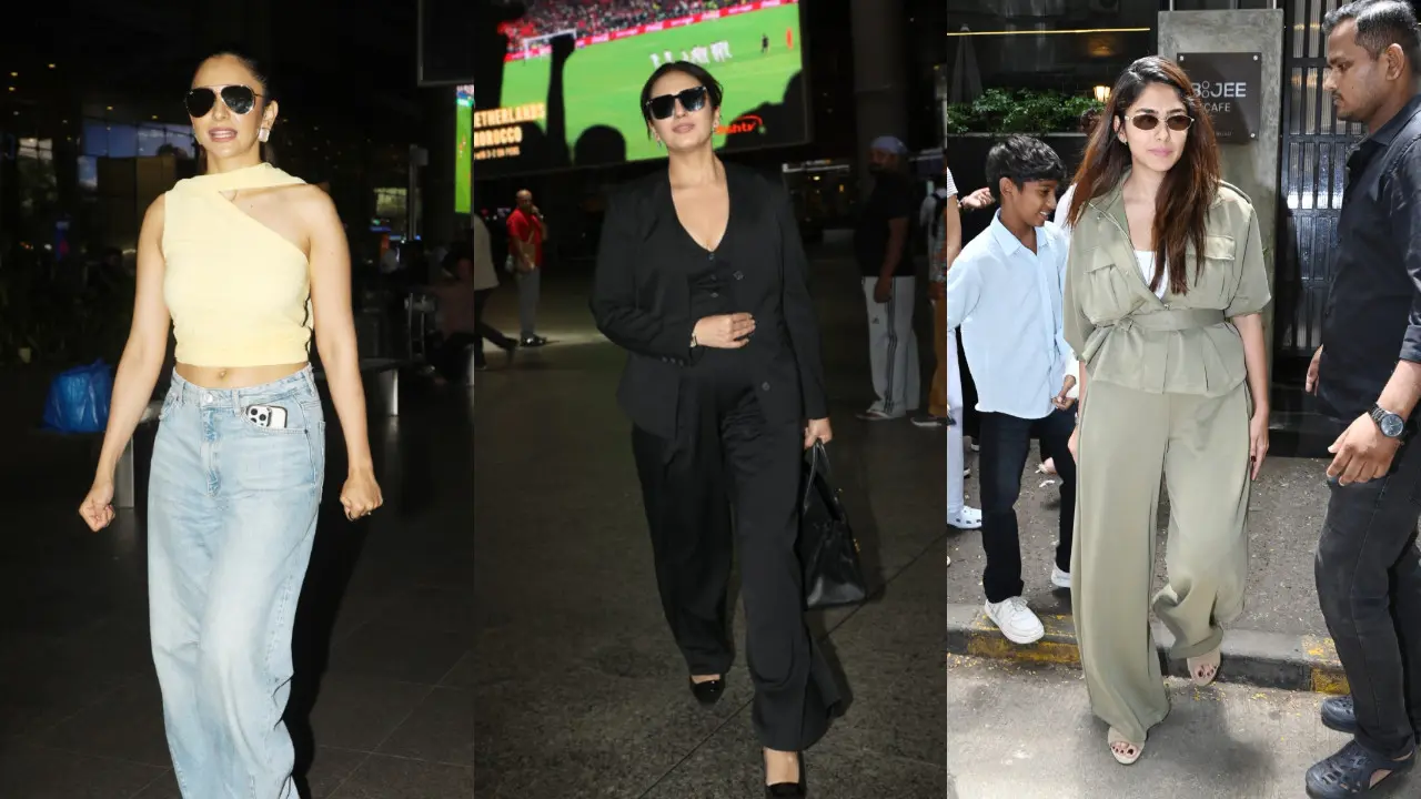 Spotted in the city: Rakul Preet, Huma Qureshi, Mrunal Thakur and more Spotted in the city. Pics via Yogen Shah