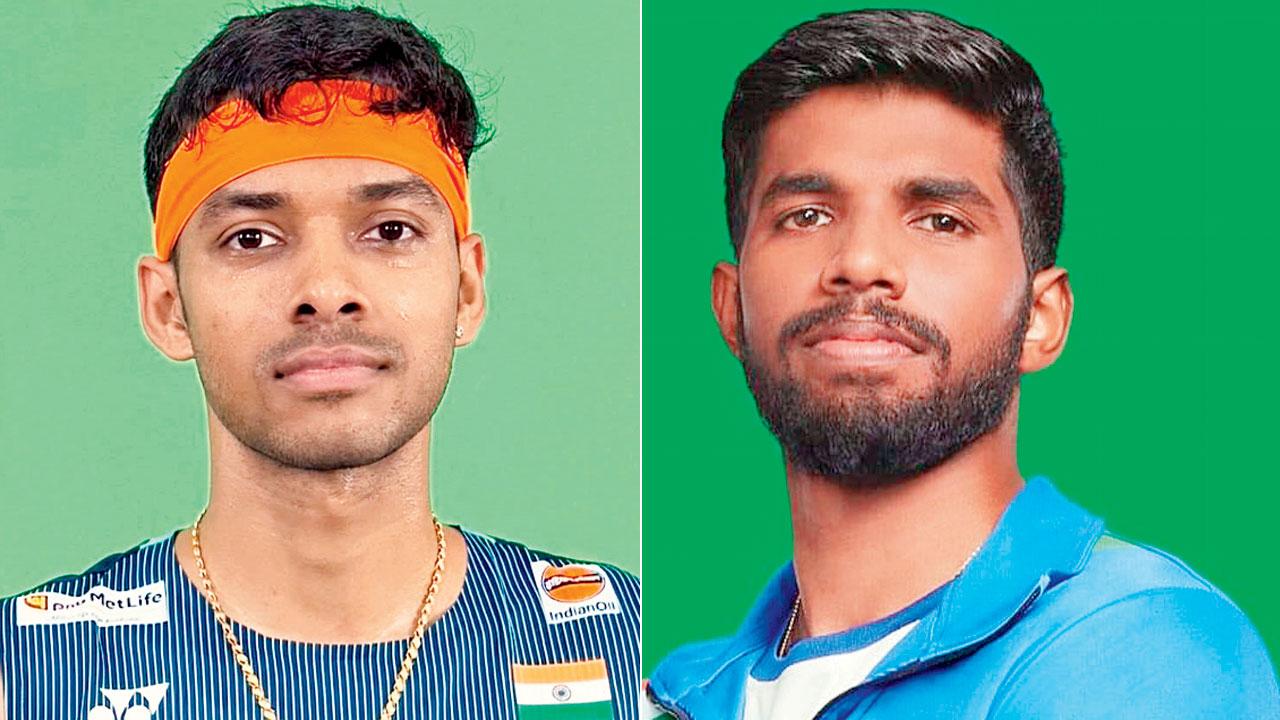 ‘Will stick to our aggressive, explosive brand of badminton’: Rankireddy Chirag Shetty (left) and Satwiksairaj Rankireddy