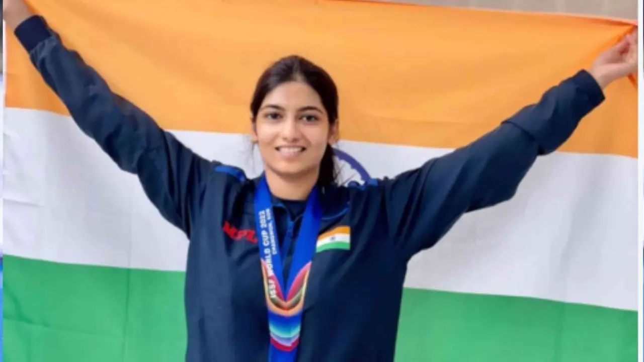 Rifle Shooter Ashi Chouksey targets gold at Aichi-Nagoya Asian Games Ashi Chouksey (File pic)