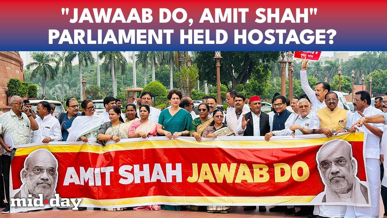 Parliament Erupts: Opposition Demands Amit Shah’s Exit Over Youth ‘Bloodbath’