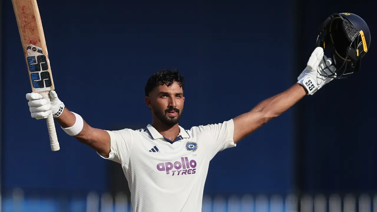 IND vs SL 2nd Test: Devdutt Padikkal departs after classy ton; Team India conclude Day 2 with 300 runs Devdutt Padikkal (Pic: X/@BCCI)