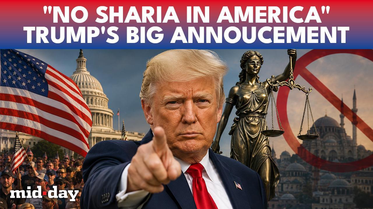 “No Sharia Law:" Trump Backs Sharia Law Ban In US , Sparks Fresh Political Row
