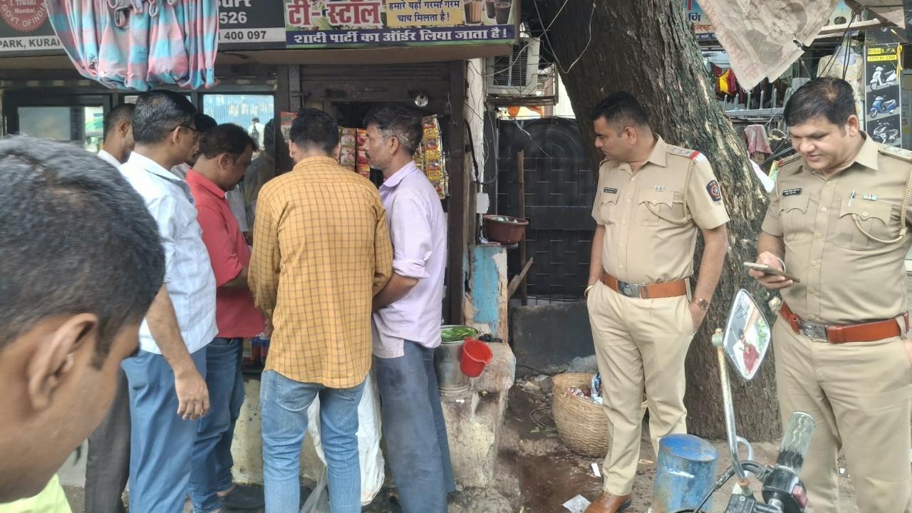 Drugs-Free Mumbai: Cops remove 1,497 illegal structures in July Officials said special attention was given to illegal structures located near educational institutions. Pic/Special Arrangement