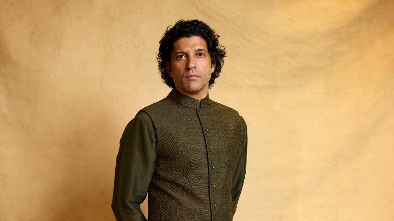 Farhan Akhtar sets the record straight amid Lalkaara exit rumours Farhan Akhtar. Pic via Instagram