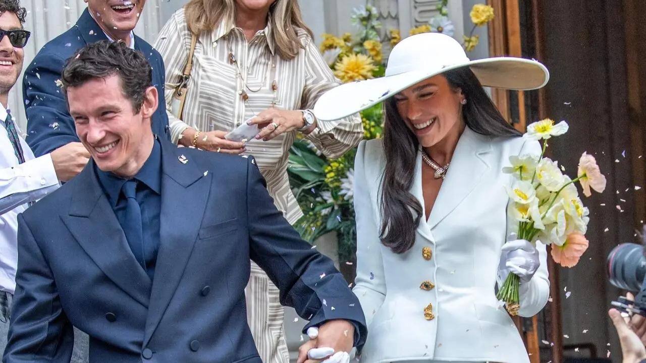 Dua Lipa says she only followed THESE 2 pieces of advice on her wedding day Dua Lipa and Callum Turner. Pic via X