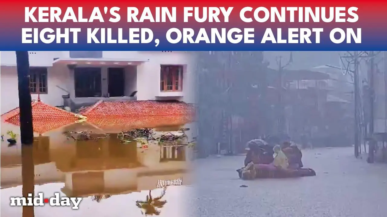 Kerala Rain RAGE Triggers Deadly Landslides; 8 Killed Across Three Districts