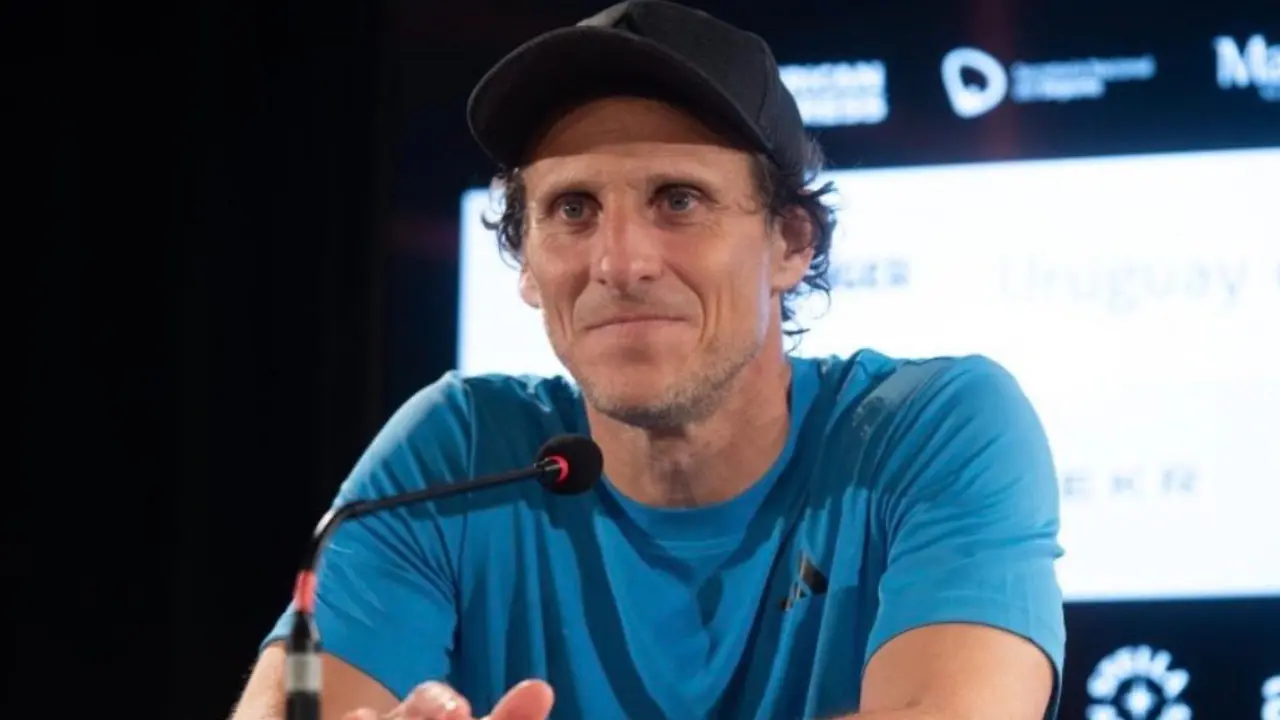 In Photos: Diego Forlan joins Uruguay set-up as senior, under-20 head coach Diego Forlan has been appointed as Uruguay's manager (Pic: X)