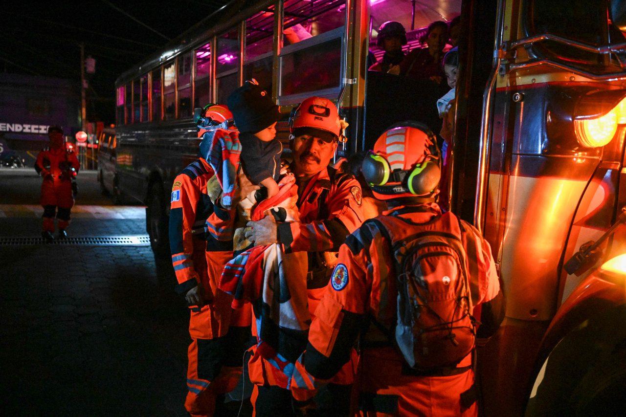 Claudinne Ogaldes, executive secretary of Guatemala's disaster management agency, CONRED, confirmed on Monday evening that the eruption began on Monday morning and intensified throughout the day, prompting evacuation orders for two villages near the volcano Claudinne Ogaldes, executive secretary of Guatemala's disaster management agency, CONRED, confirmed on Monday evening that the eruption began on Monday morning and intensified throughout the day, prompting evacuation orders for two villages near the volcano