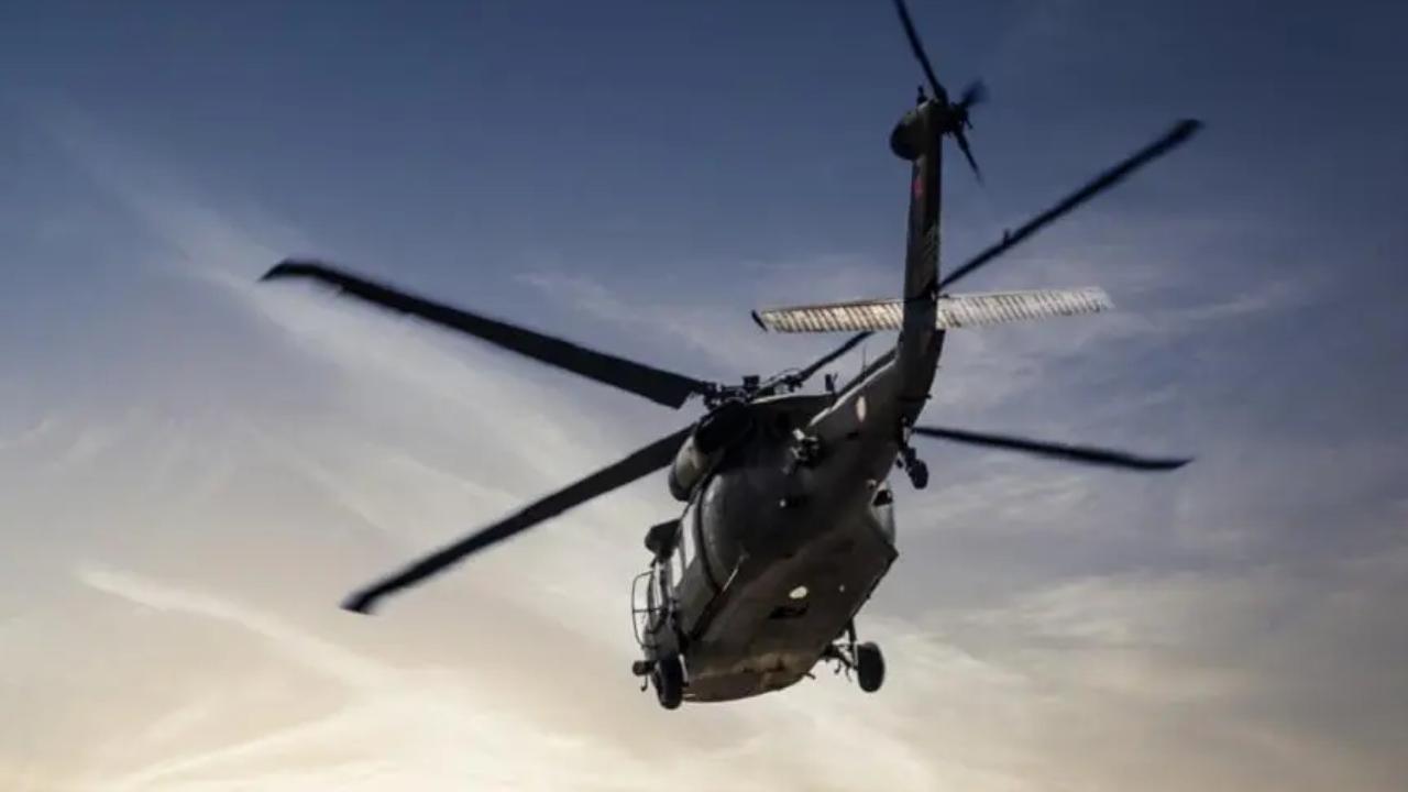 Helicopter with 7 on board crashes in Kenya The helicopter crashed in a rugged area in the foothills of Mount Ololokwe. Representational Pic/File/iStock