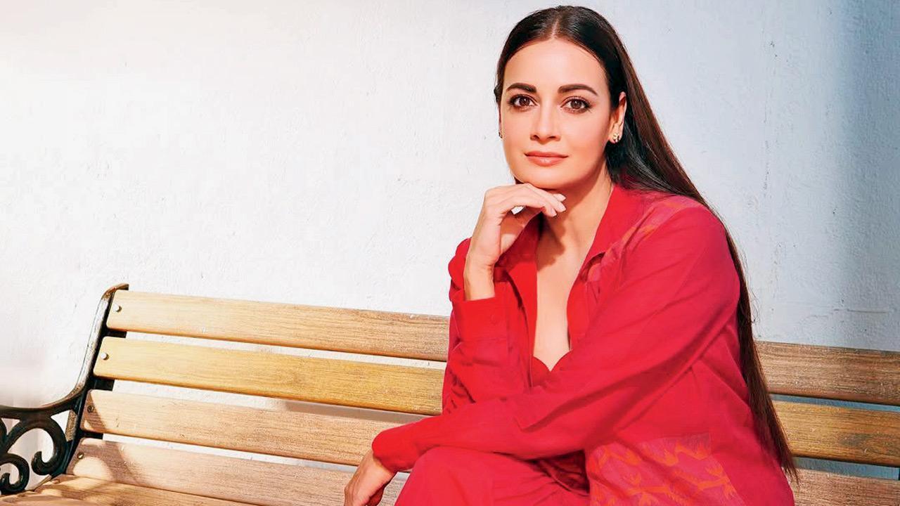 'I don’t have to justify': Dia Mirza reacts to criticism against son over schooling coconut vendor on plastic use Dia Mirza. Pic via Instagram
