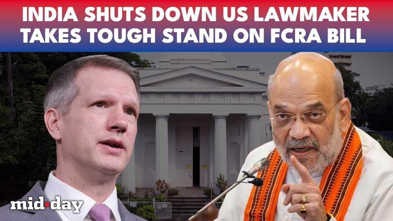 "FCRA Bill an internal matter": India delivers befitting reply to US MP on FCRA