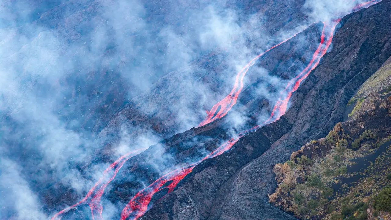 At 3,324 metres, Mount Etna is the tallest active volcano in Europe and has erupted frequently over the past 5 lakh years At 3,324 metres, Mount Etna is the tallest active volcano in Europe and has erupted frequently over the past 5 lakh years