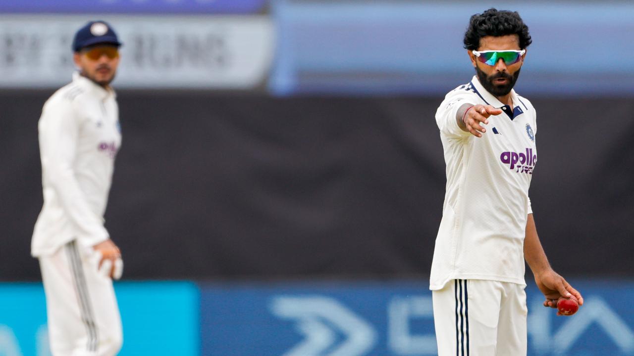 Jadeja reached the landmark when Sri Lanka batter Keshara Nuwantha attempted to attack an away-turning delivery, only to mistime his shot. Shubman Gill completed the catch, giving Jadeja his 350th Test wicket Jadeja reached the landmark when Sri Lanka batter Keshara Nuwantha attempted to attack an away-turning delivery, only to mistime his shot. Shubman Gill completed the catch, giving Jadeja his 350th Test wicket