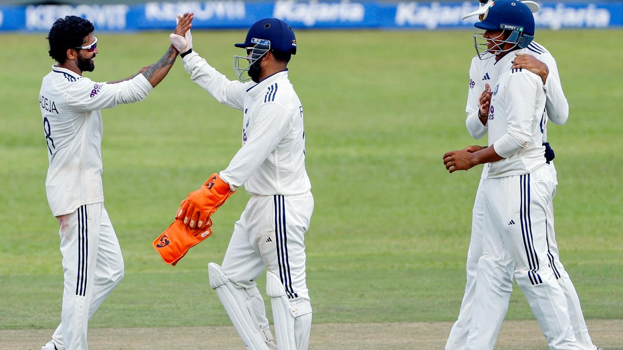 Overall, Jadeja became only the fourth player to achieve the combination of 4,000-plus runs and 350-plus wickets in Test cricket, joining Kapil Dev, England's Ian Botham and New Zealand's Daniel Vettori Overall, Jadeja became only the fourth player to achieve the combination of 4,000-plus runs and 350-plus wickets in Test cricket, joining Kapil Dev, England's Ian Botham and New Zealand's Daniel Vettori