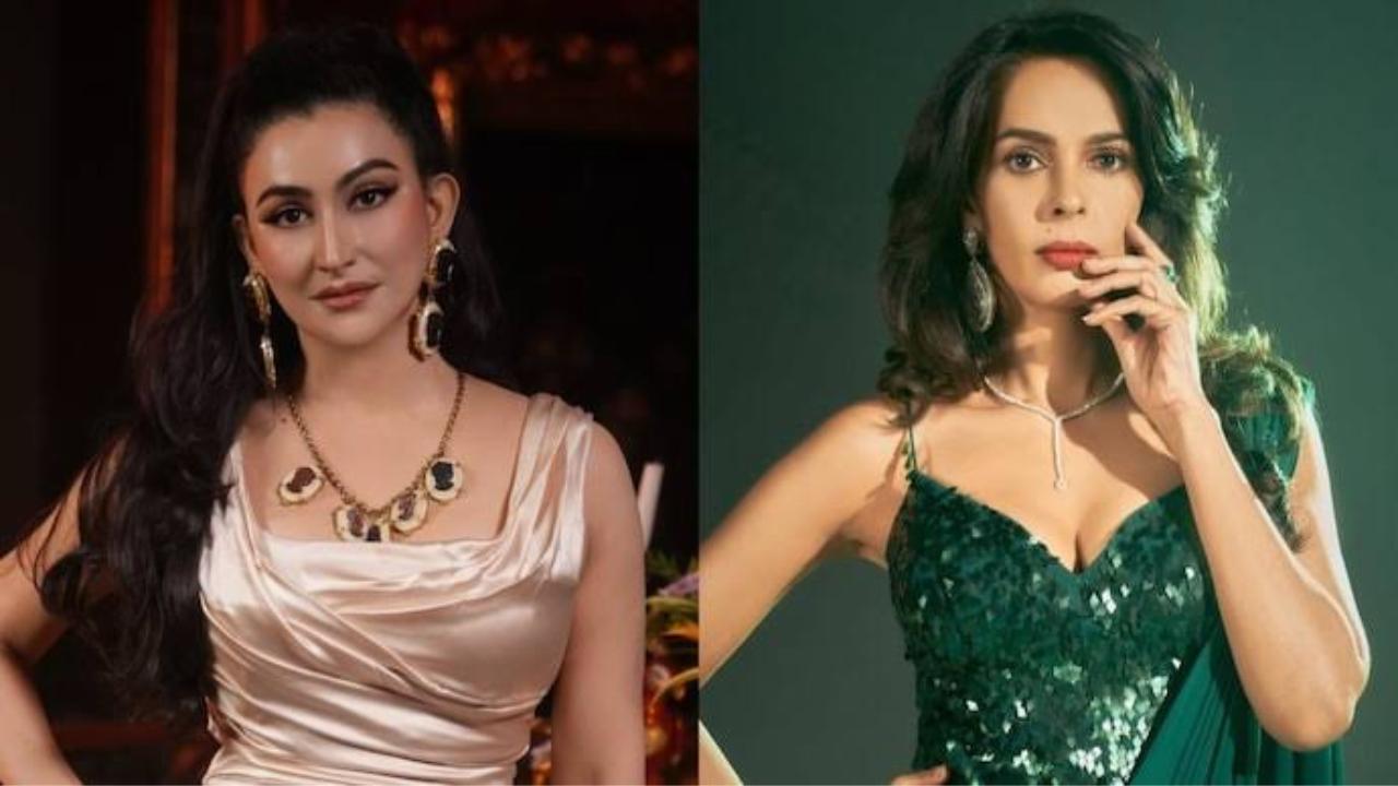 The Traitors 2: Shalini Passi claims Mallika Sherawat’s Dolce dress is fake Shalini Passi and Mallika Sherawat (Pictures via Instagram)