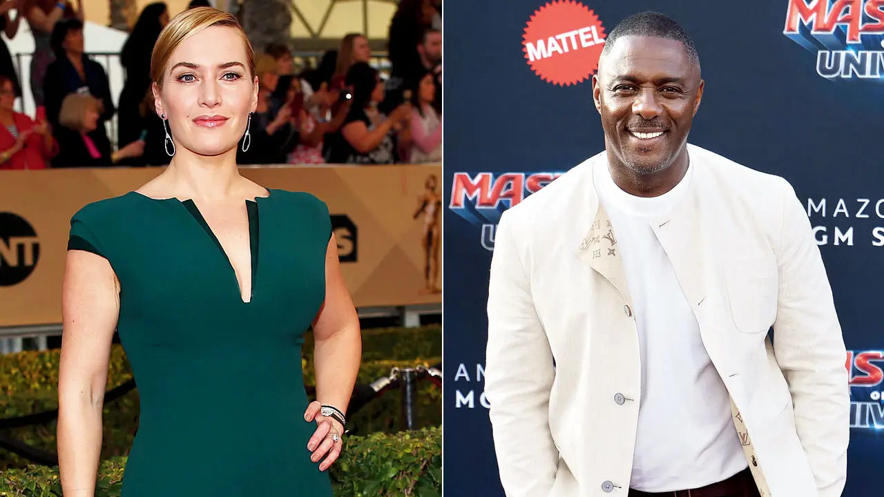 When Kate Winslet revealed Idris Elba has foot fetish Kate Winslet and Idris Elba. Pics/AFP