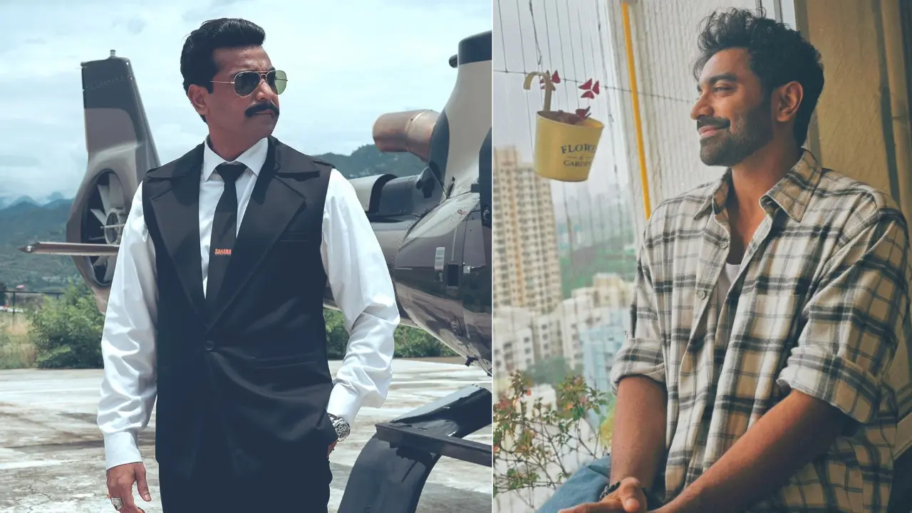 Siddharth Bodke to play Subrata Roy in Scam 2010 (Pictures via Instagram) Siddharth Bodke to play Subrata Roy in Scam 2010 (Pictures via Instagram)