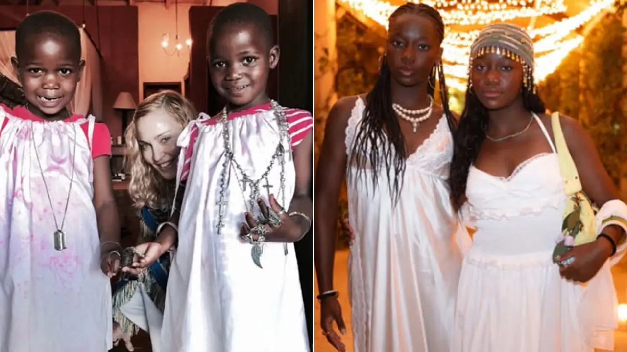 Madonna calls her twins 'Malawian Queens' in heartwarming birthday post Picture Courtesy/Madonna's Instagram account