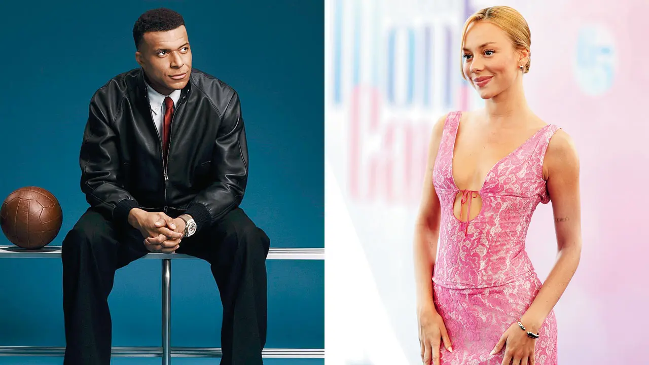 Ester’s ideal man! Kylian Mbappe’s partner lists qualities in her partner Kylian Mbappe. Pic/Kylian’s Instagram; (right) Ester Exposito. Pic/AFP