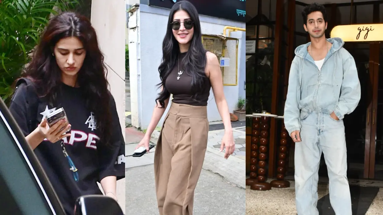 Spotted in the city: Disha Patani, Shruti Haasan, Mihir Ahuja and others Spotted in the city (Pics/Yogen Shah)
