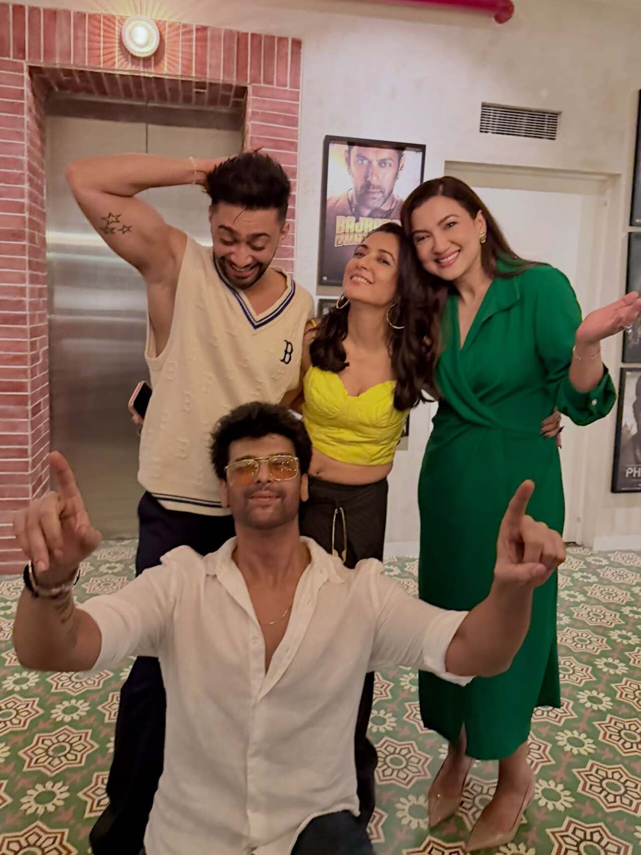 This picture holds a separate fanbase, nobody had expected Gauahar Khan, Zaid Darbar and Kushal Tandon together in one picture This picture holds a separate fanbase, nobody had expected Gauahar Khan, Zaid Darbar and Kushal Tandon together in one picture