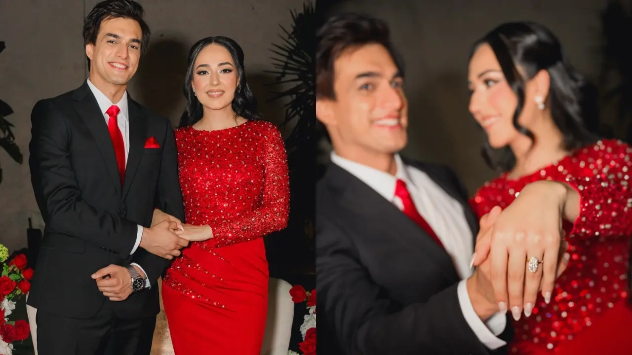 Yeh Rishta Kya Kehlata Hai fame Mohsin Khan gets engaged, see pics Mohsin Khan gets engaged (Pics/Instagram)
