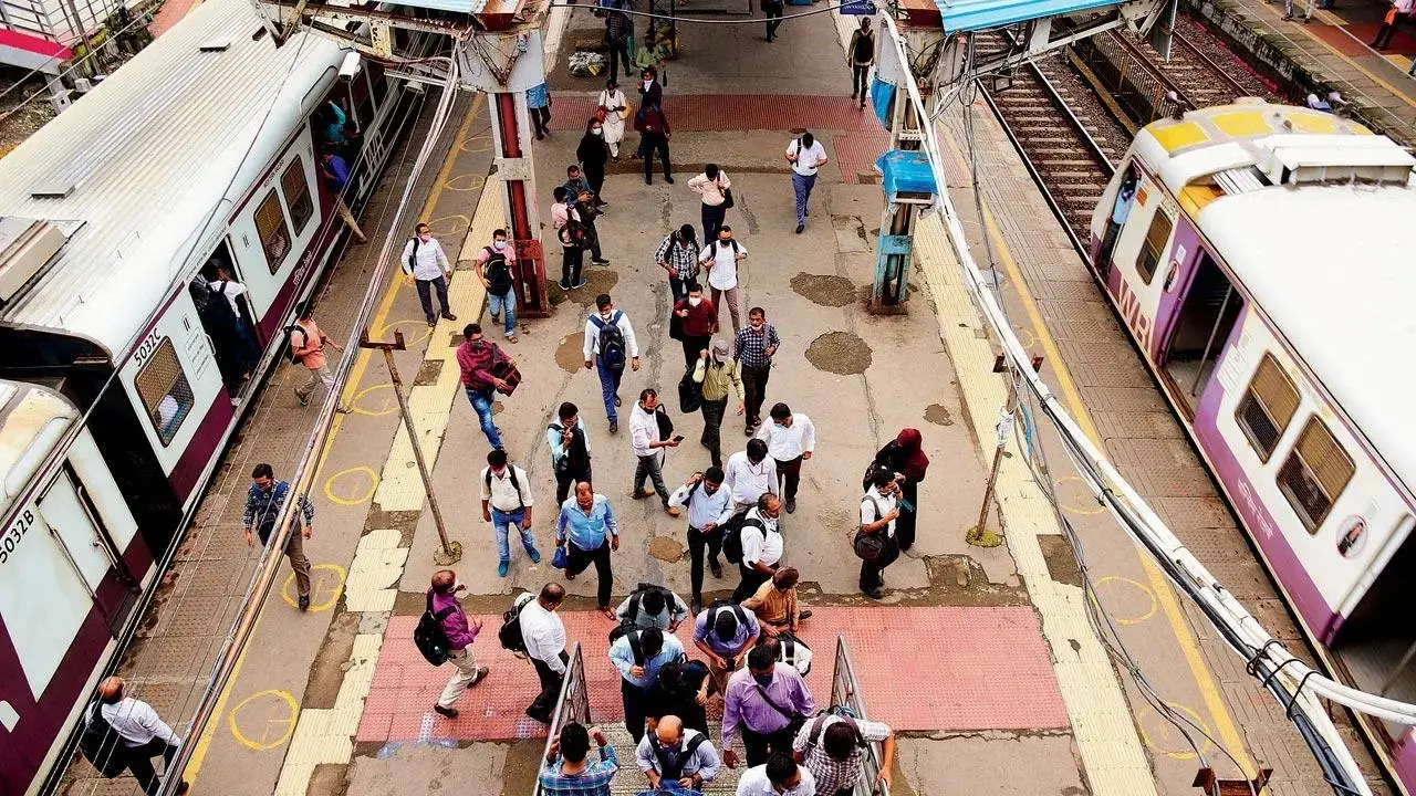 CR to run 54 15-car Mumbai local trains from August 15, check details here The addition of three coaches to each train will increase the passenger-carrying capacity of the services by 25 per cent, officials said. File Pic
