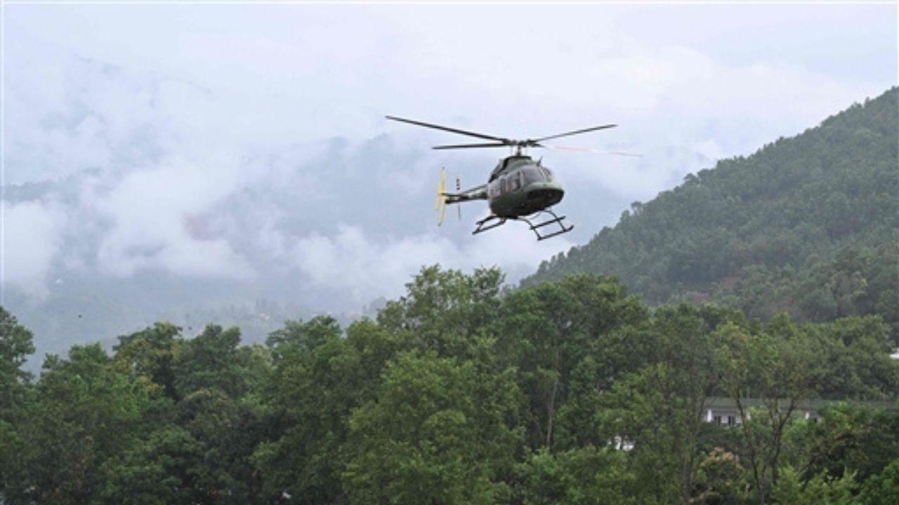 Helicopter shuttle operations have helped evacuate hundreds of people from flood-hit areas before worsening weather disrupted aerial rescue efforts Helicopter shuttle operations have helped evacuate hundreds of people from flood-hit areas before worsening weather disrupted aerial rescue efforts