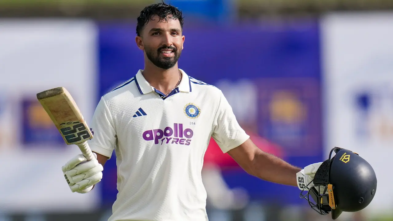 Devdutt Padikkal hits maiden Test century as India dominate Sri Lanka on day 1 Devdutt Padikkal (Pic: PTI)