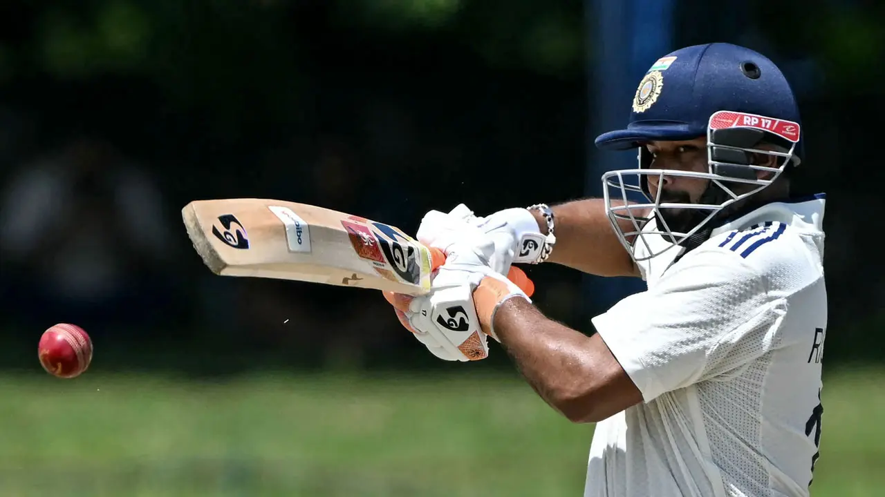 IND vs SL 2nd Test: Dhruv Jurel credits Rishabh Pant after his glorious ton in Colombo Rishabh Pant. Pic/AFP