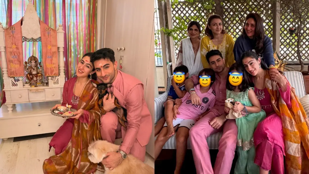 Raksha Bandhan 2026: Inside glimpses from the Pataudi celebrations Pataudi's Raksha Bandhan celebrations. Pics via Instagram