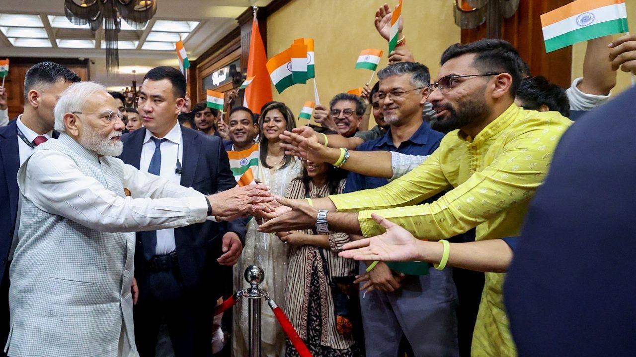 "India has been an active and constructive member of the SCO since 2017. I look forward to advancing India's vision for the region, anchored in Security, Connectivity and Opportunity, and to working with fellow members for a region free from the scourge of terrorism, separatism and extremism, which continue to threaten peace and stability in our neighbourhood and beyond," PM Modi said in the departure statement before he emplaned for his two-nation tour to Uzbekistan and Kyrgyzstan on Saturday. "India has been an active and constructive member of the SCO since 2017. I look forward to advancing India's vision for the region, anchored in Security, Connectivity and Opportunity, and to working with fellow members for a region free from the scourge of terrorism, separatism and extremism, which continue to threaten peace and stability in our neighbourhood and beyond," PM Modi said in the departure statement before he emplaned for his two-nation tour to Uzbekistan and Kyrgyzstan on Saturday.