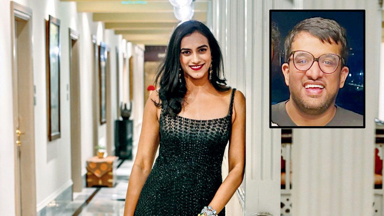 ‘I Need a holiday from my holidays’ Indian shuttler PV Sindhu PV Sindhu. Pic/Sindhu’s Instagram; (inset) Sindhu’s husband Venkata Datta Sai