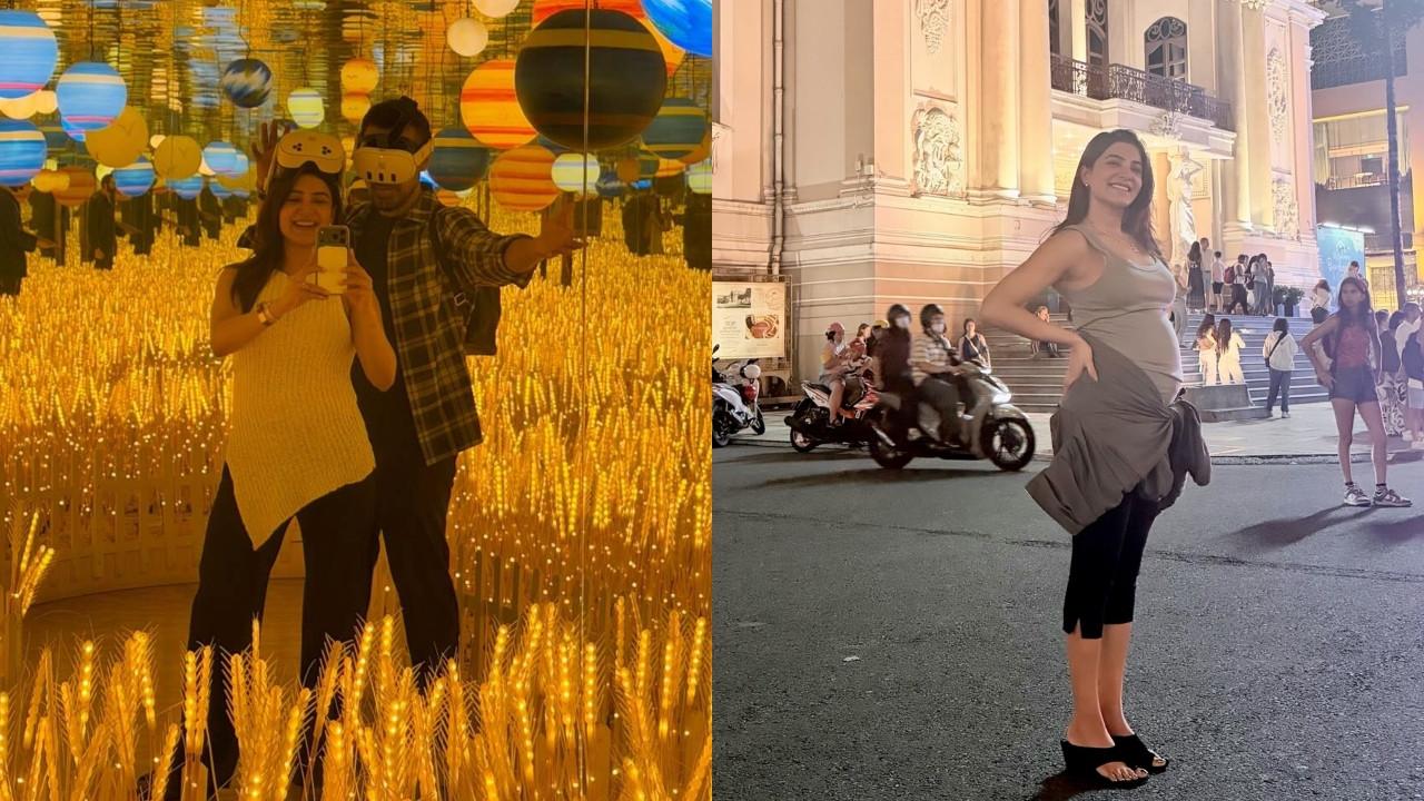 Raj and Samantha's babymoon (Pics/Instagram)